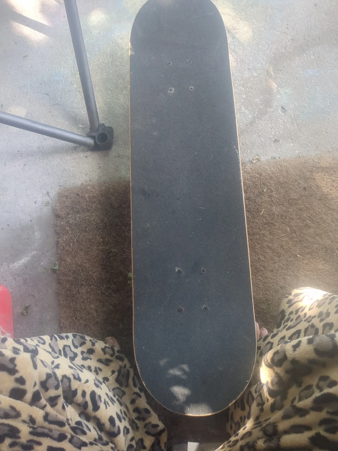 Tiger and Butterfly Skateboard - photo 2