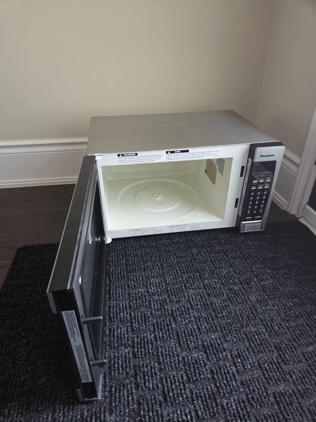 Broken Panasonic Inverter Microwave – For Parts / Repair - photo 2