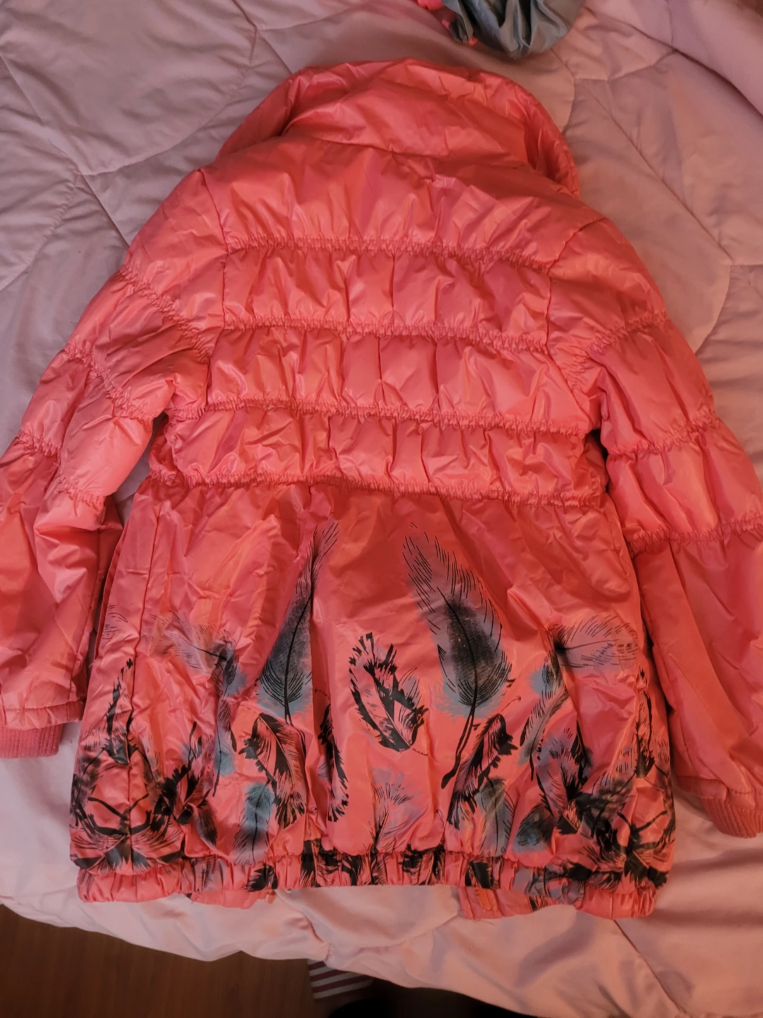 Dongfangxiaocaizi Pink Puffer Jacket - photo 4
