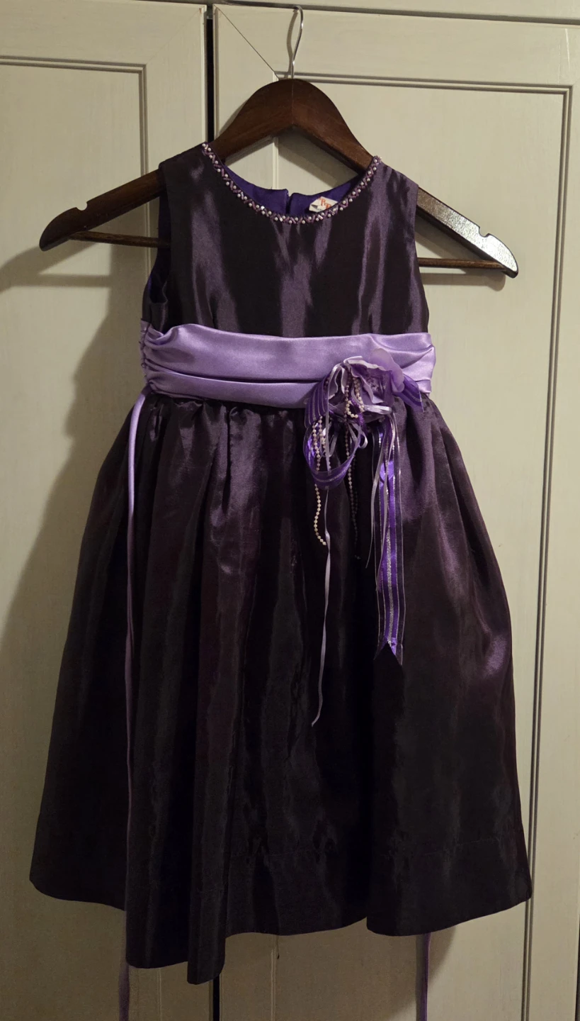Girls Purple Dress size 4T
