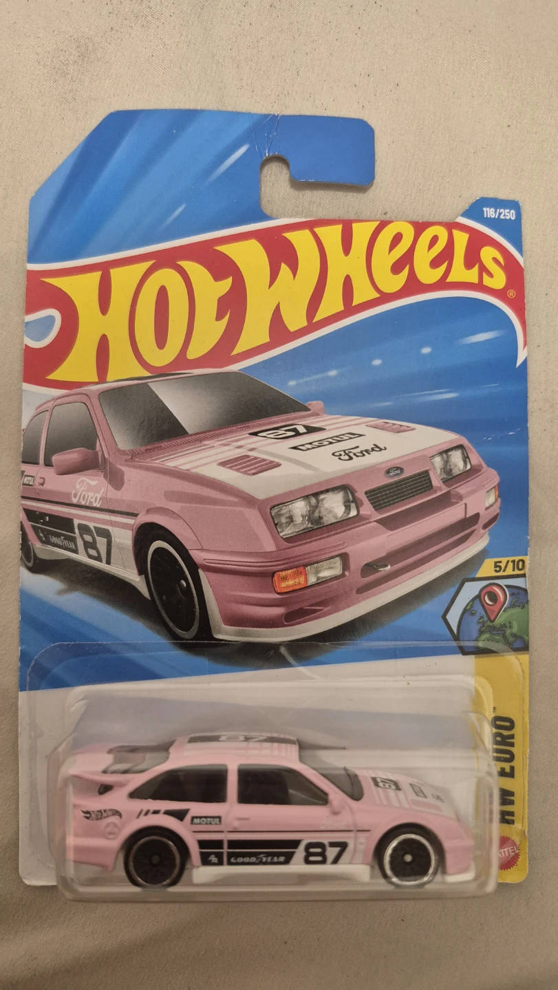 Hot Wheels 87 Ford Sierra Cosworth HW Euro