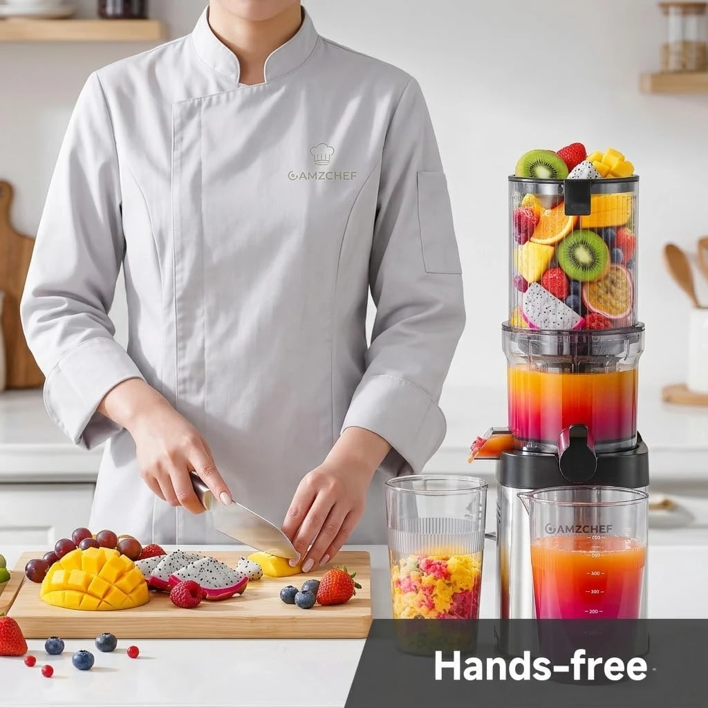 New AMZCHEF Slow Juicer - photo 2