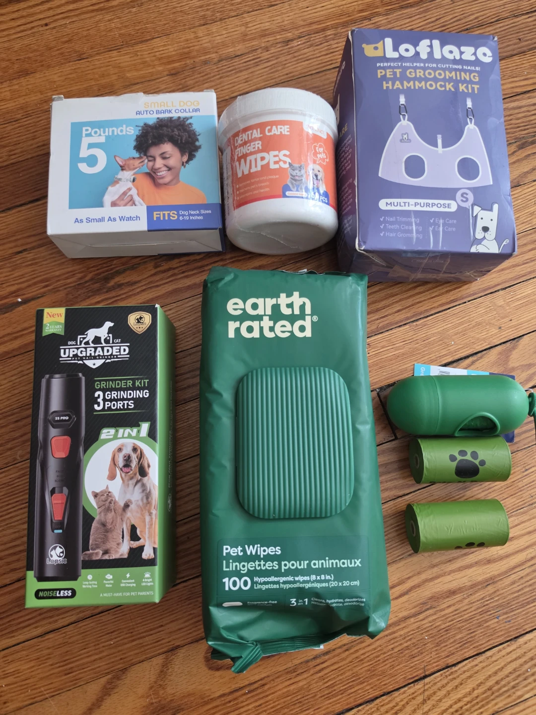 Lot of Pet Grooming and Care Supplies