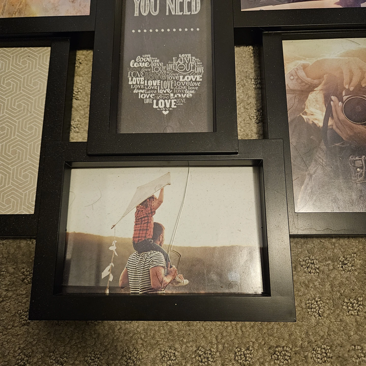 Black Collage Photo Frame - photo 2