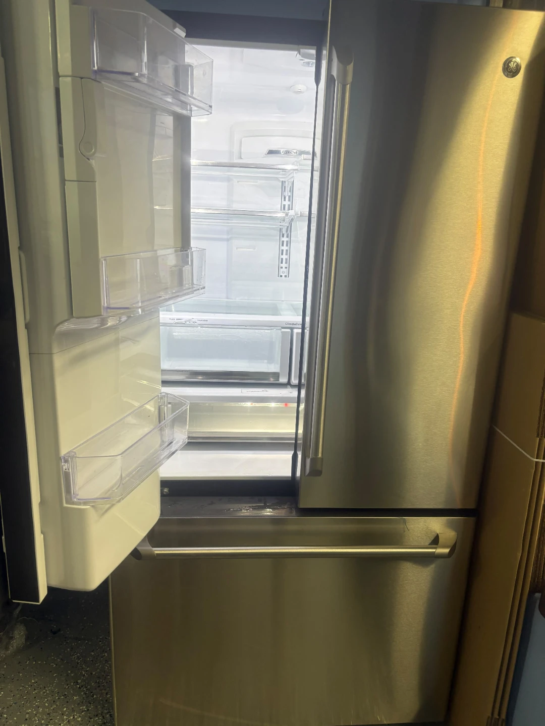 GE French Door counter depth Refrigerator w Keurig K-Cup Brewing - photo 2
