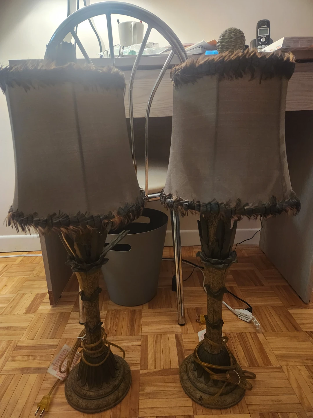Set of Two Decorative Table Lamps