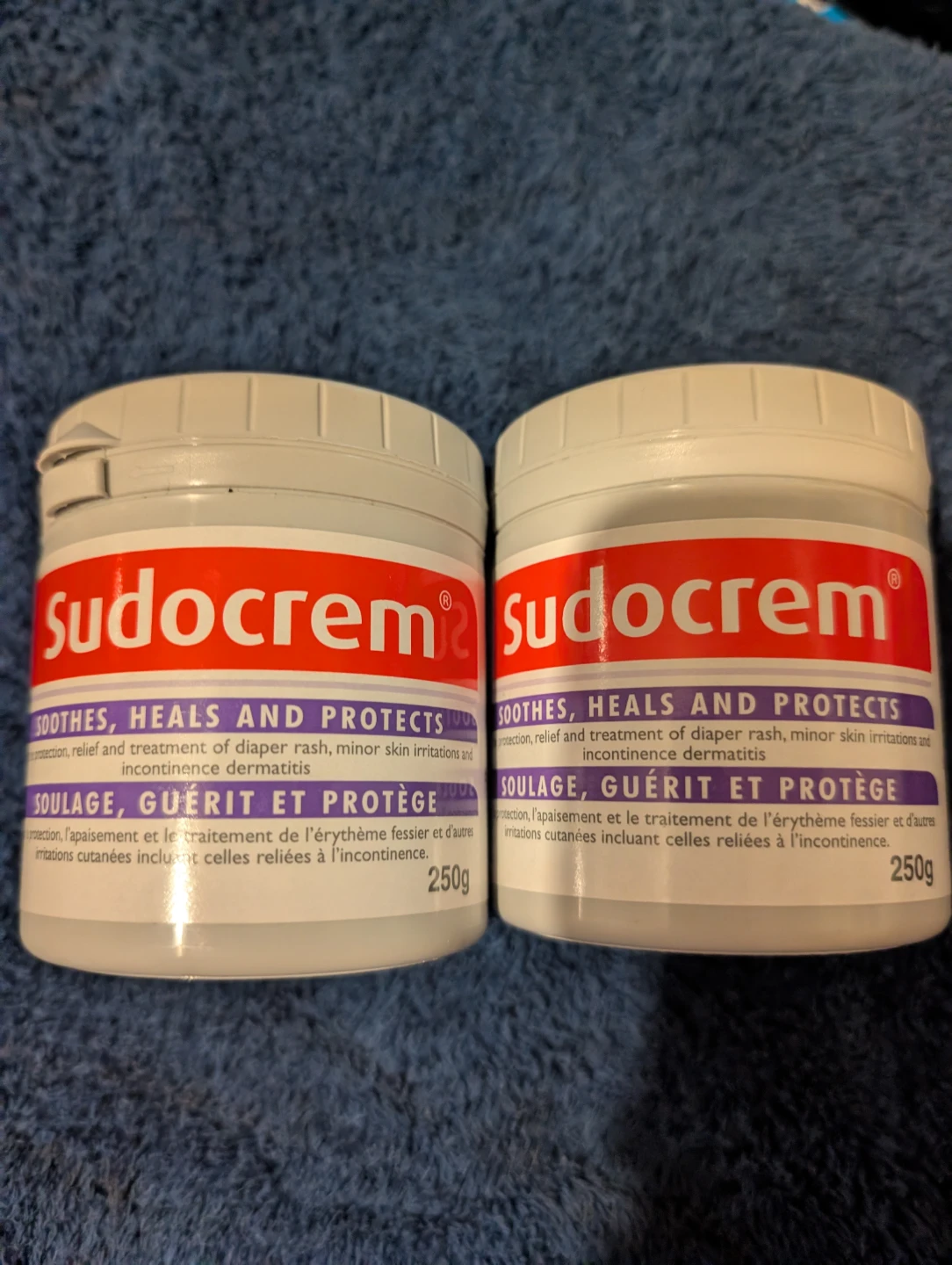 Sudocrem Diaper Rash Cream 2 x 250g Tubs