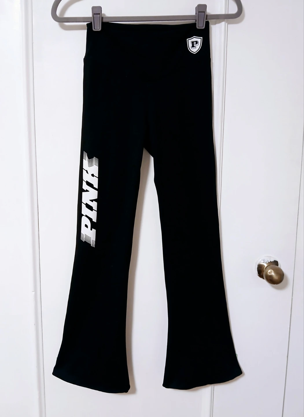 Women XS Black Leggings by Pink