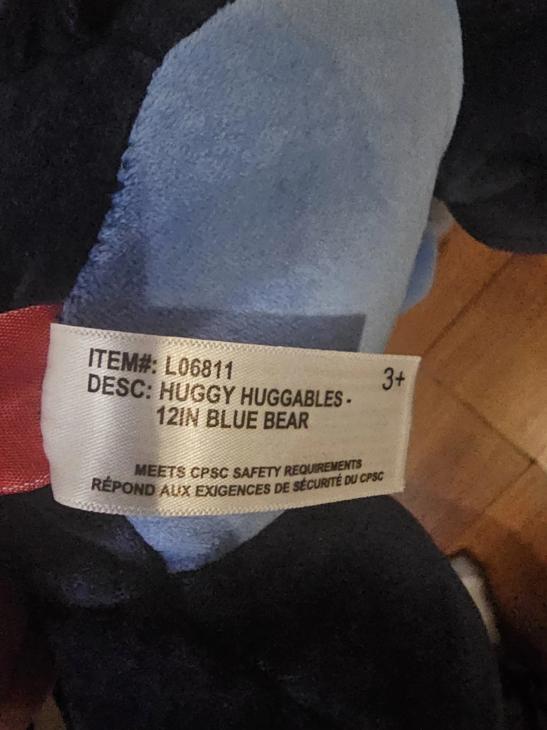 Canada's Wonderland Huggy Huggables Blue Bear - photo 4