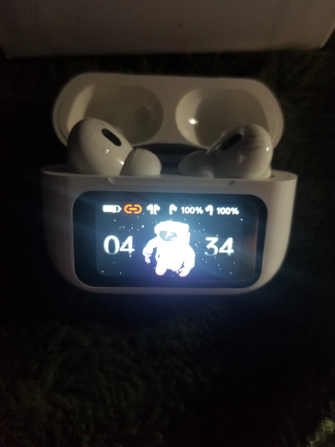Wireless Earbuds with Screen open box - photo 4