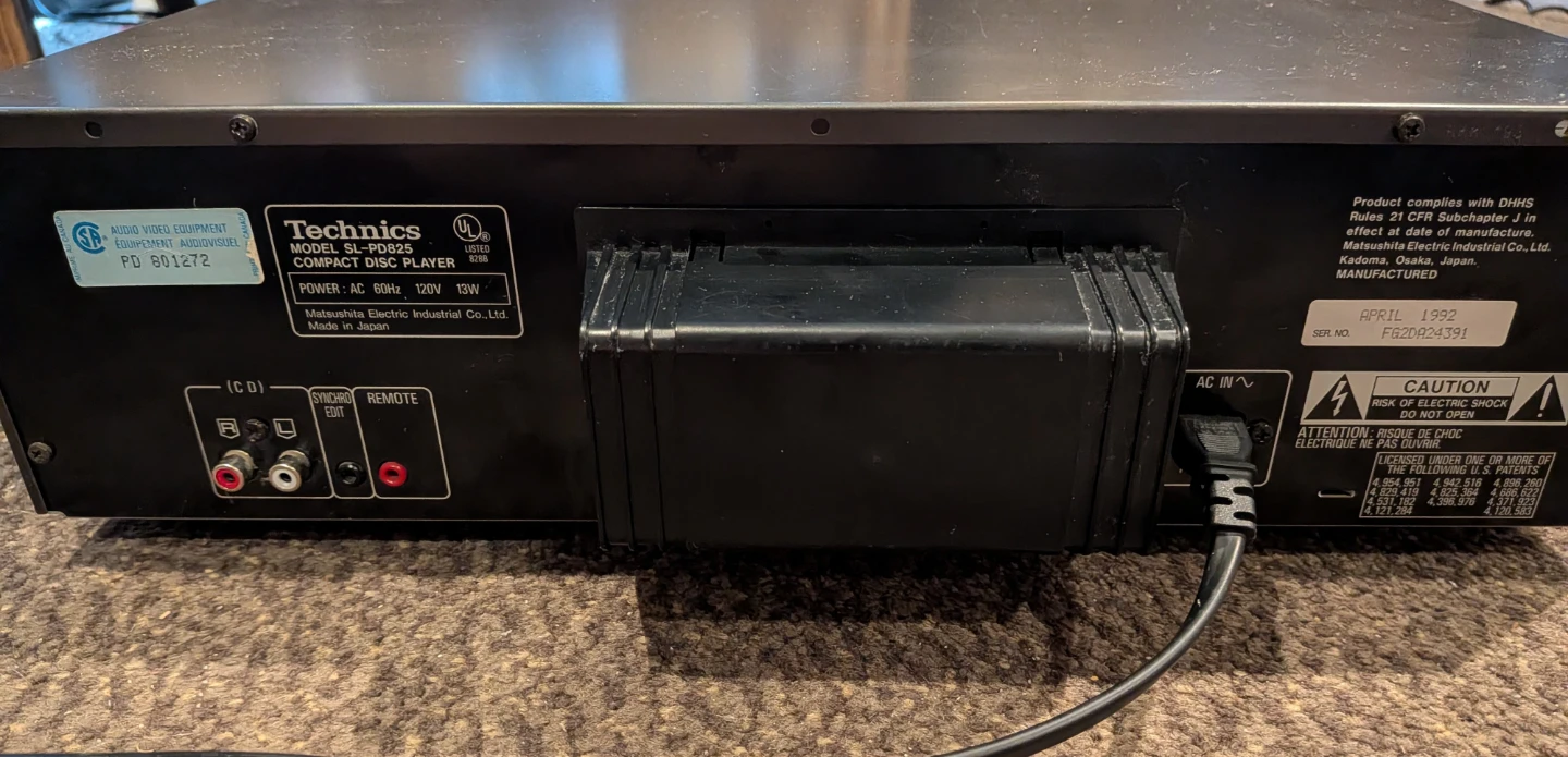 Technics cd changer - photo 5