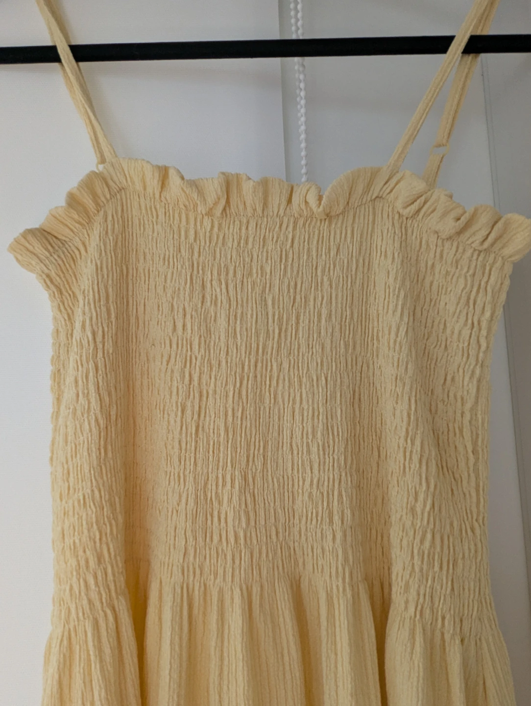 H&M Yellow Smocked Sundress - Size M - photo 2
