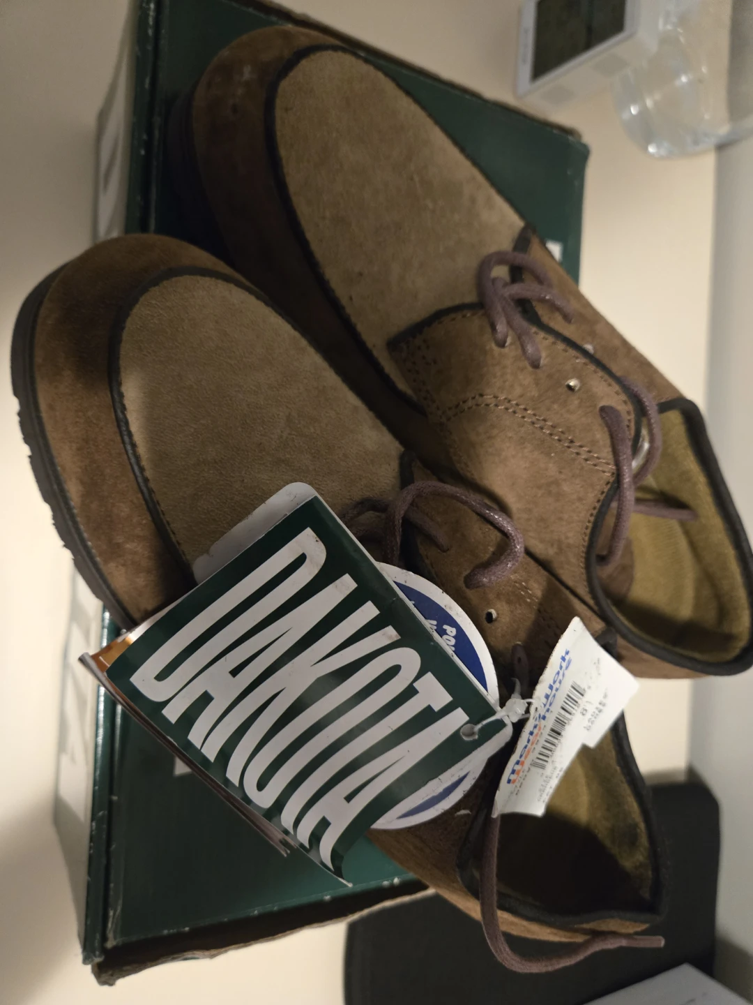 Dakota Brown Suede Shoes