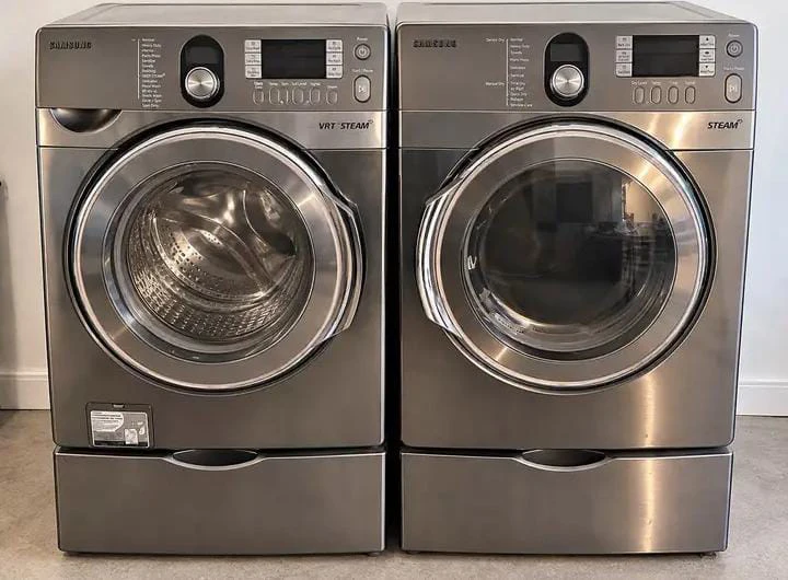 Samsung VRT Steam Washer and Dryer Set