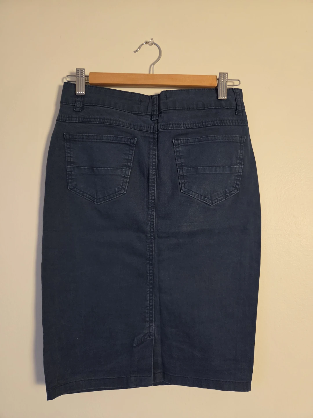 Dark Blue Denim Skirt 🏈 - photo 2