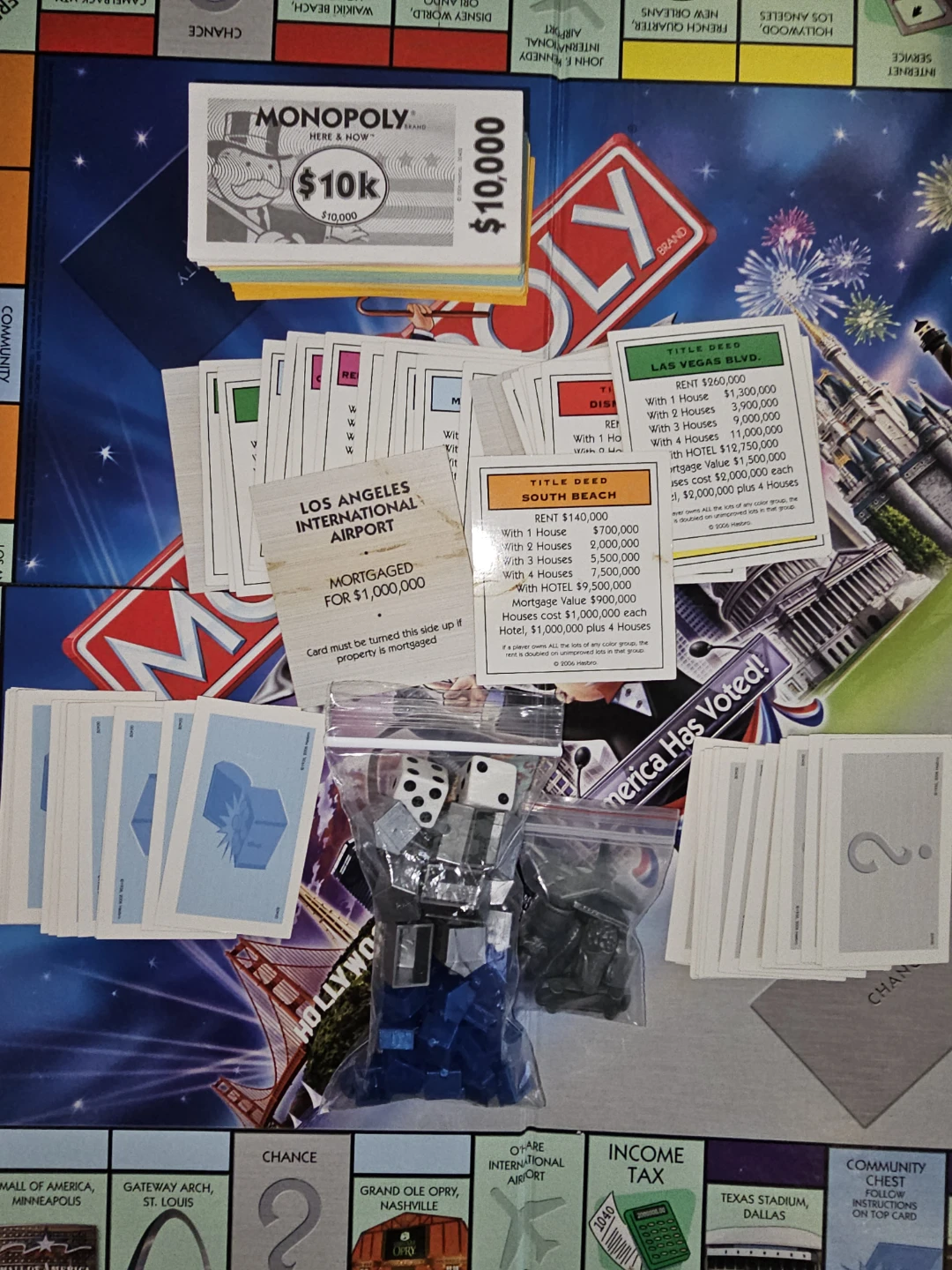 Monopoly Here & Now 2006 - Used Complete - photo 3