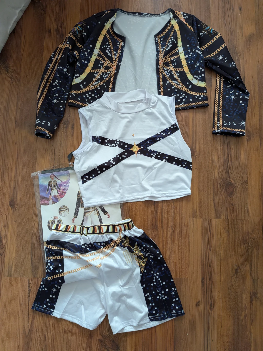 🏈brand new Kpop demon Hunters Rumi costume for girls