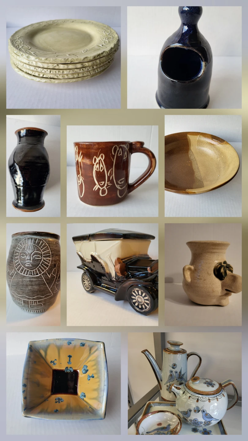Assorted Handcrafted Studio Pottery Collection - photo 2