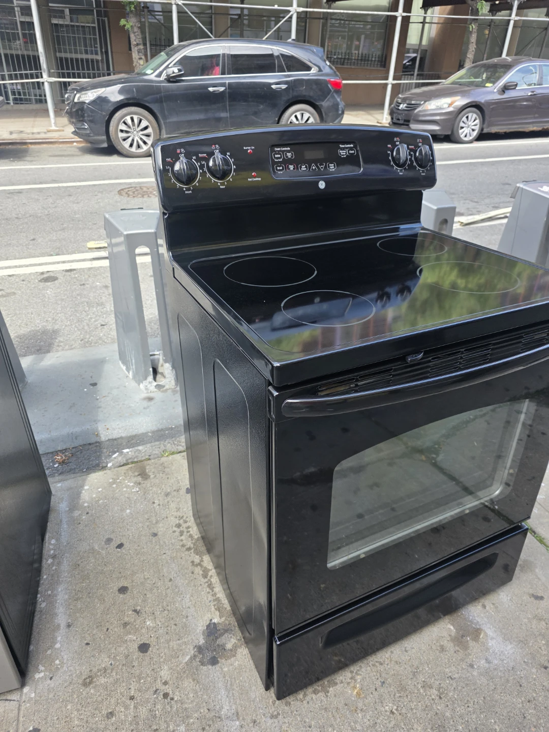 GE Black Electric Range - photo 3