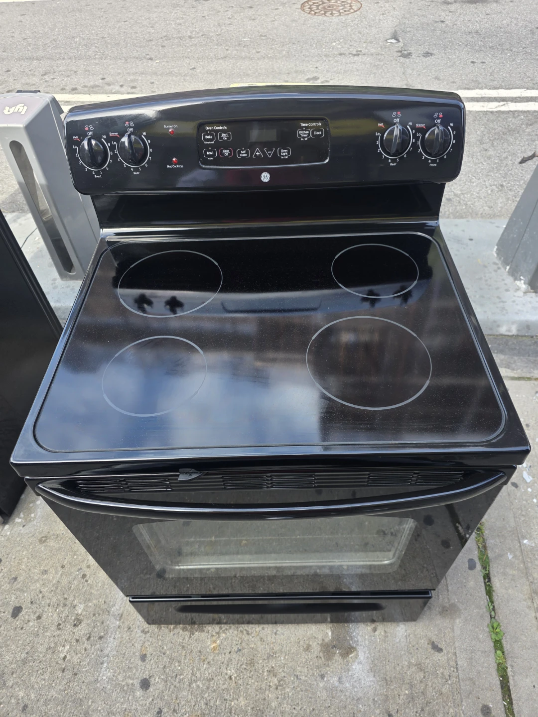 GE Black Electric Range - photo 4