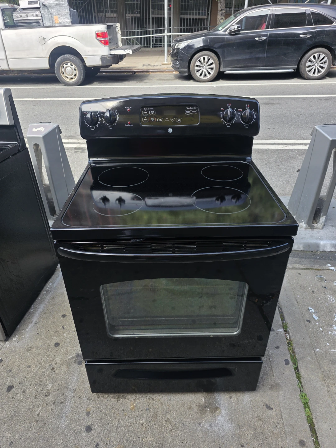 GE Black Electric Range - photo 5