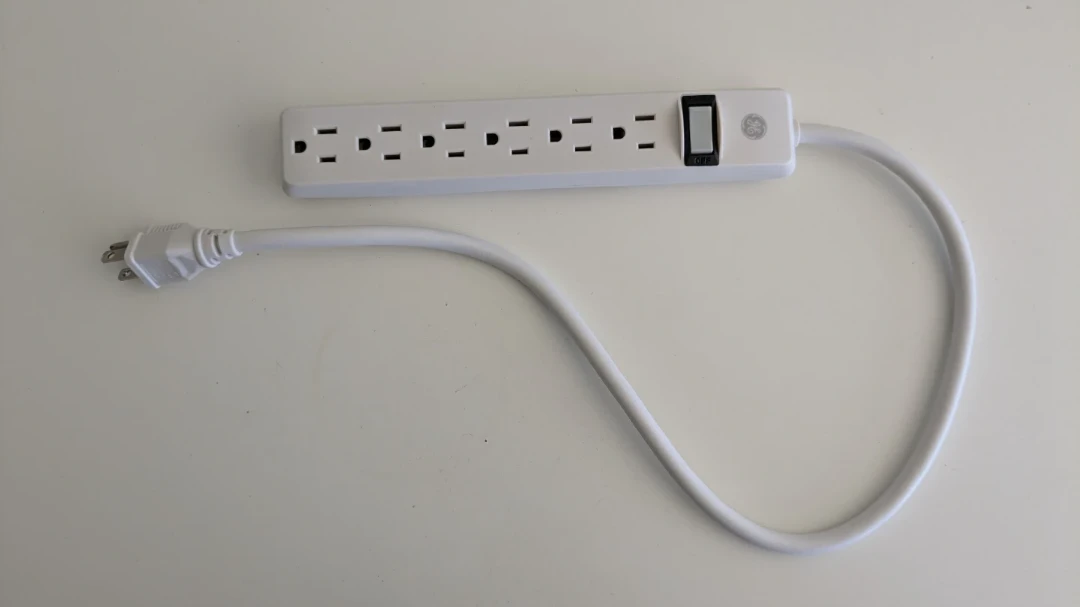 GE 6-Outlet Power Strip