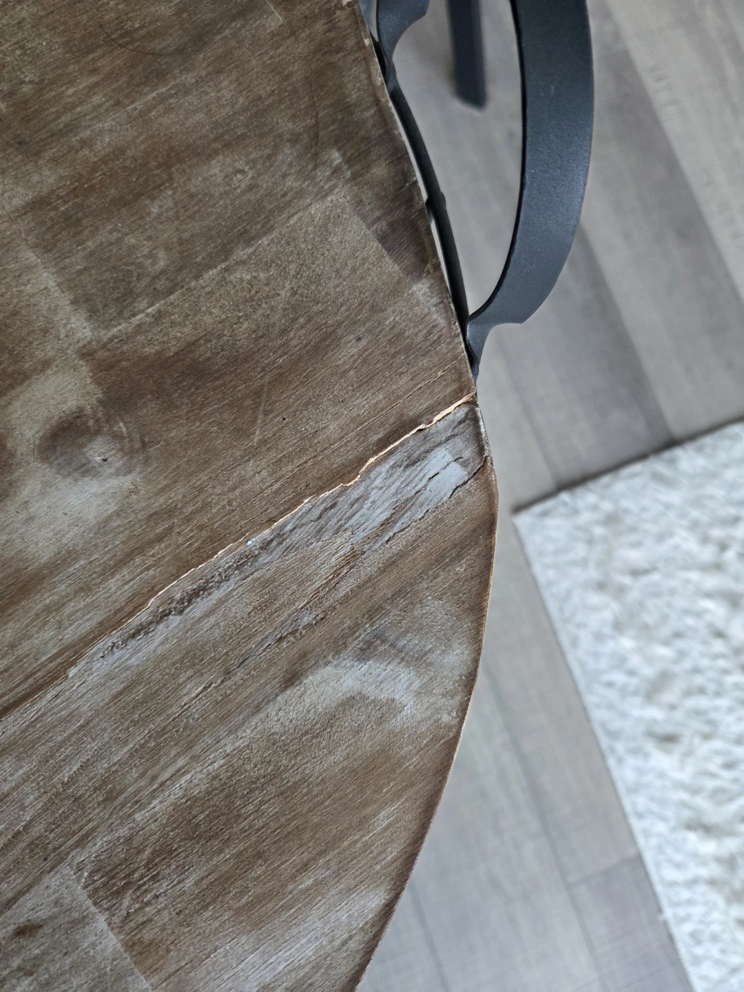 Rustic Wire Storage Side Table - photo 5