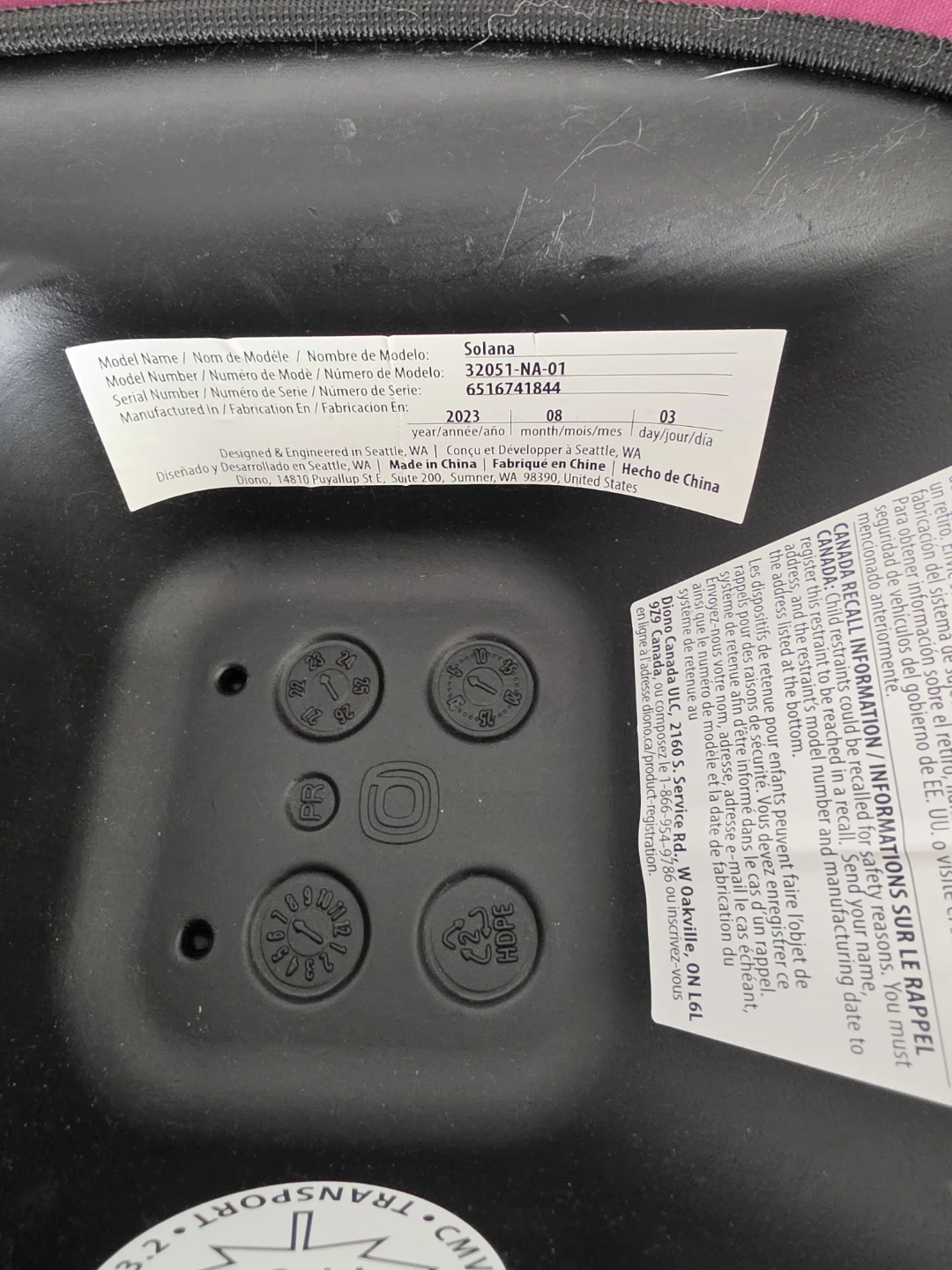 Diono Solana, No Latch, Single Backless Booster Car - photo 2