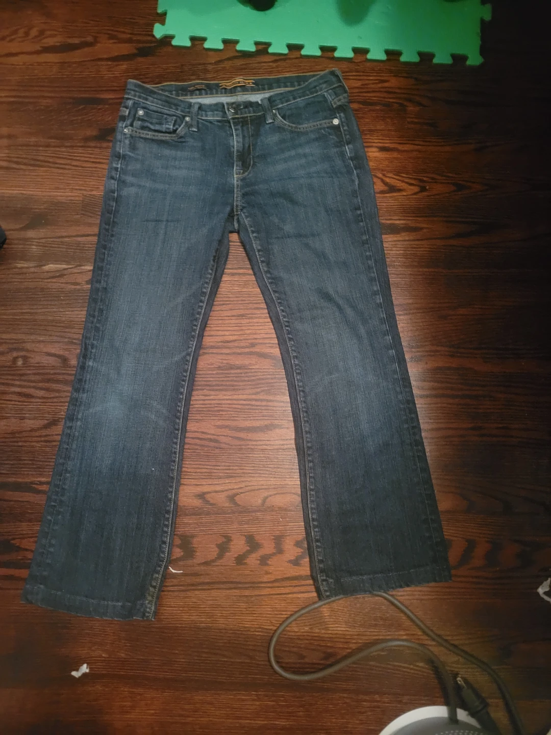 Fidelity Denim "Belle Donna" Mid Rise Bootcut Jeans