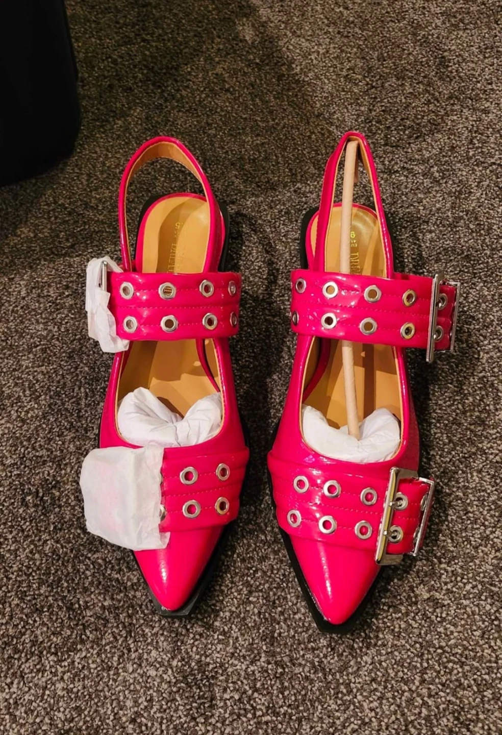 Dream Pairs Red Slingback Flats - photo 3