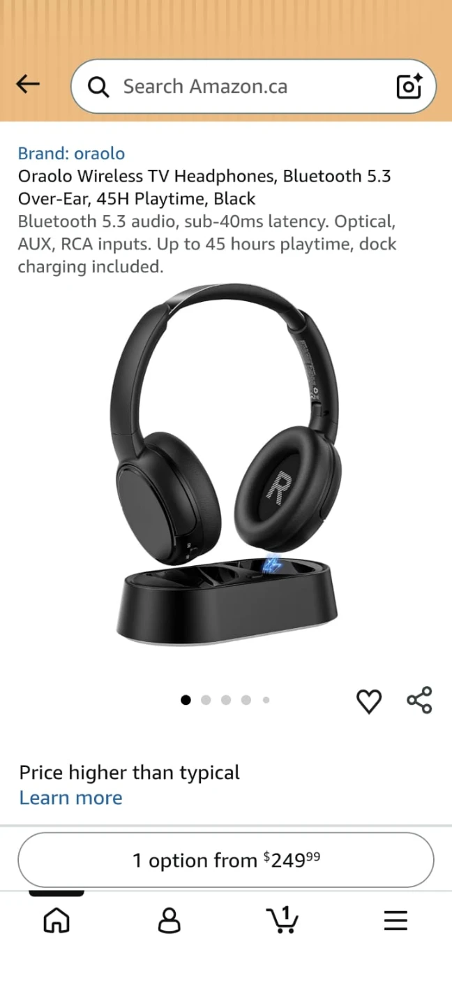 Monster TVLink 300 Wireless Headphones - photo 5