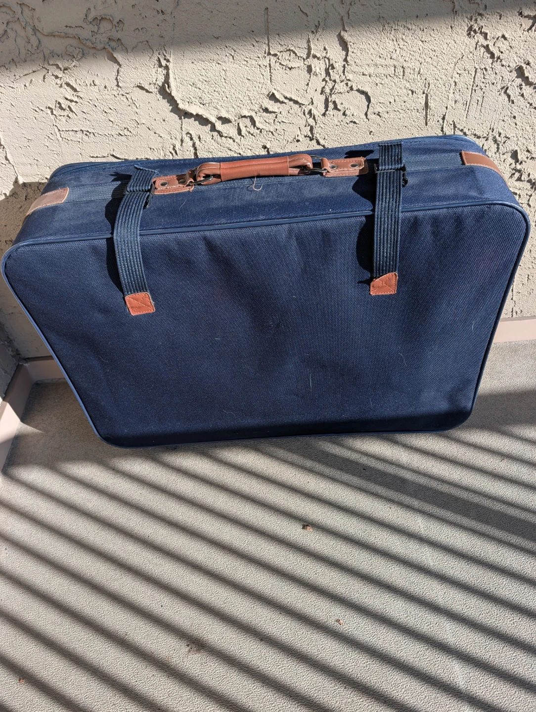 Buxton Navy Rolling Suitcase - photo 2