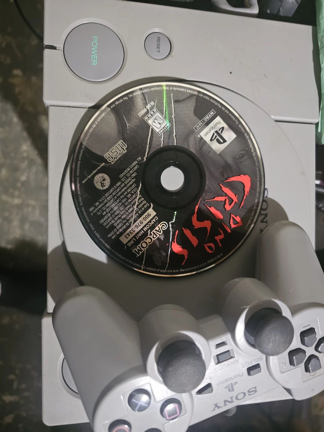 Dino Crisis PlayStation 1 Game