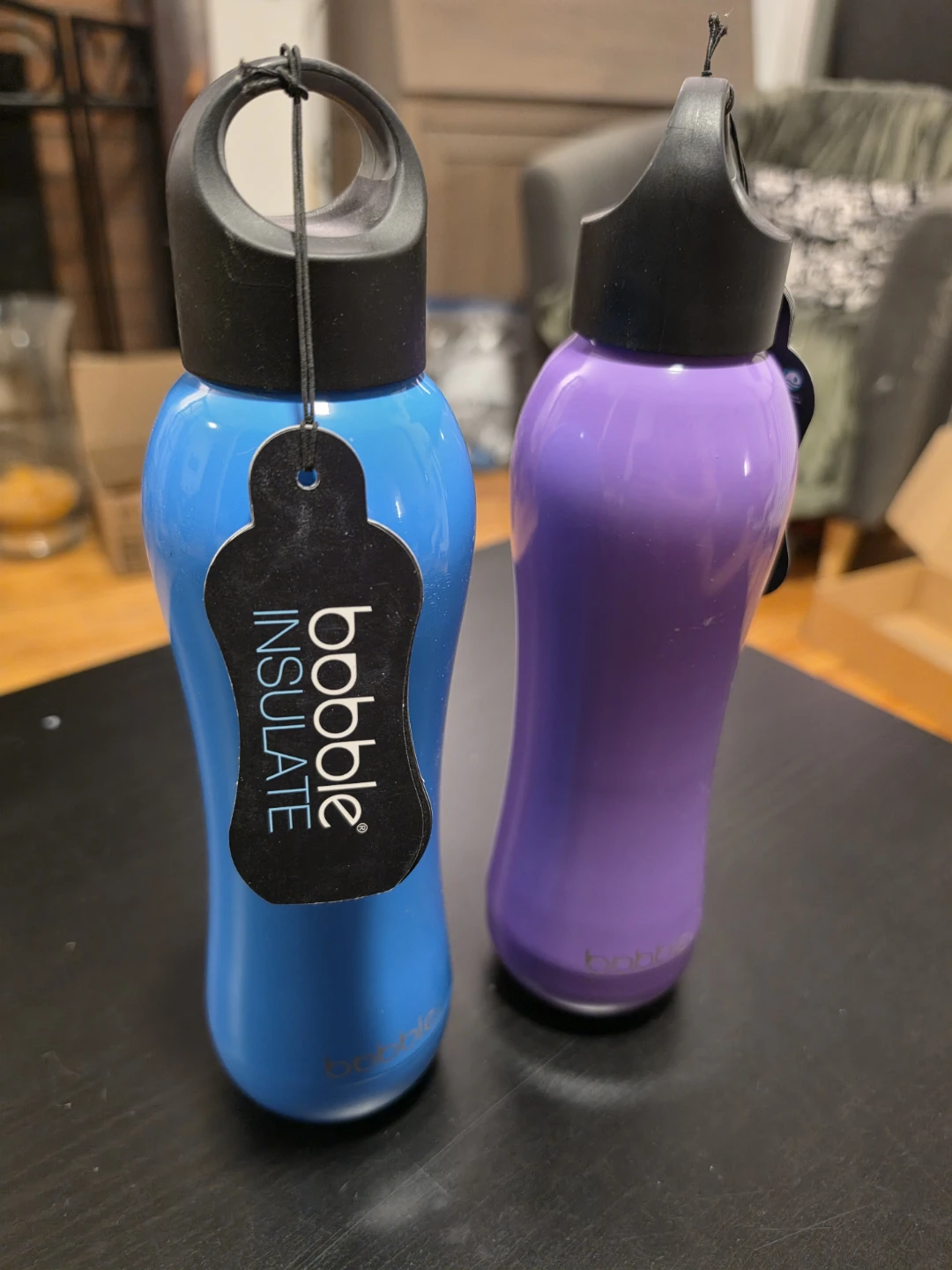 2x Bobble Insulated Stainless Steel Water Bottles