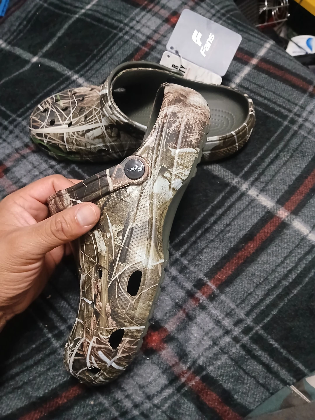 8Fans Men's Camo Garden Clogs - photo 3