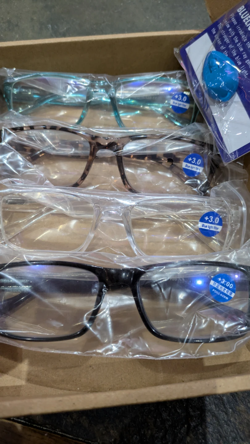 KOKOBIN  4 pack reading glasses with Blue light Filter.ter - photo 2