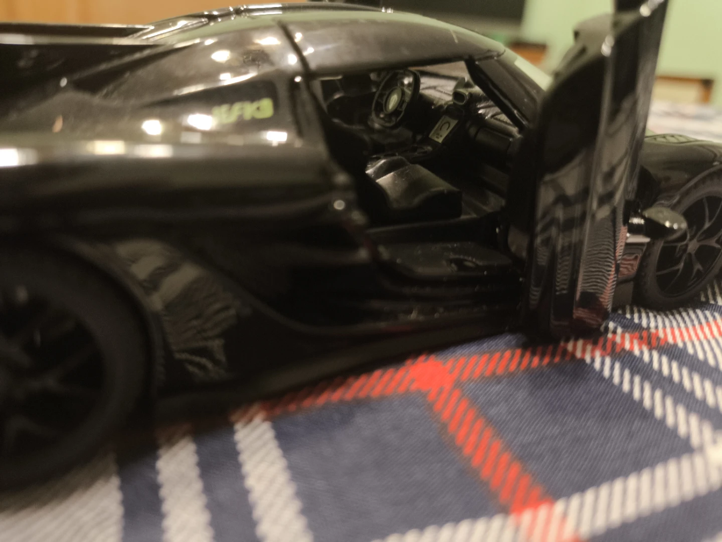 Black Koenigsegg Jesko Toy Car - photo 5
