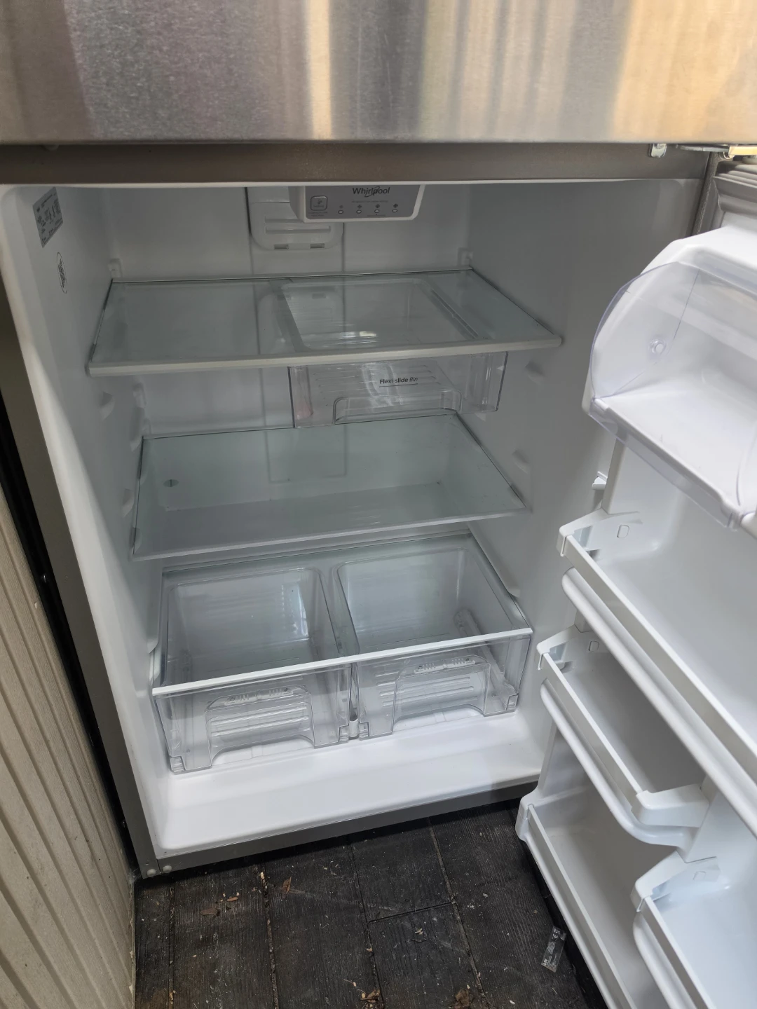 Whirlpool Stainless Steel Top-Freezer Refrigerator - photo 4