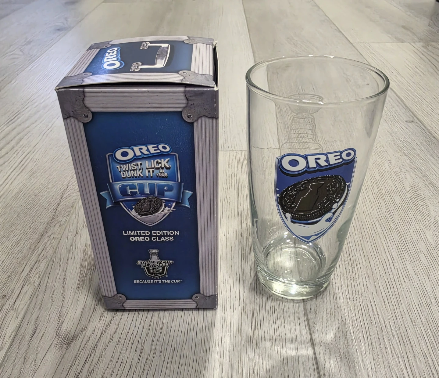 Limited Edition Stanley Cup Playoffs Oreo Glass