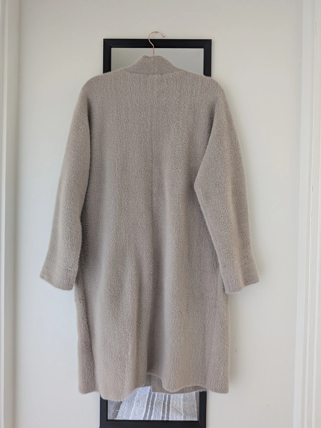 Dynamite Beige Fuzzy Cardigan - photo 4