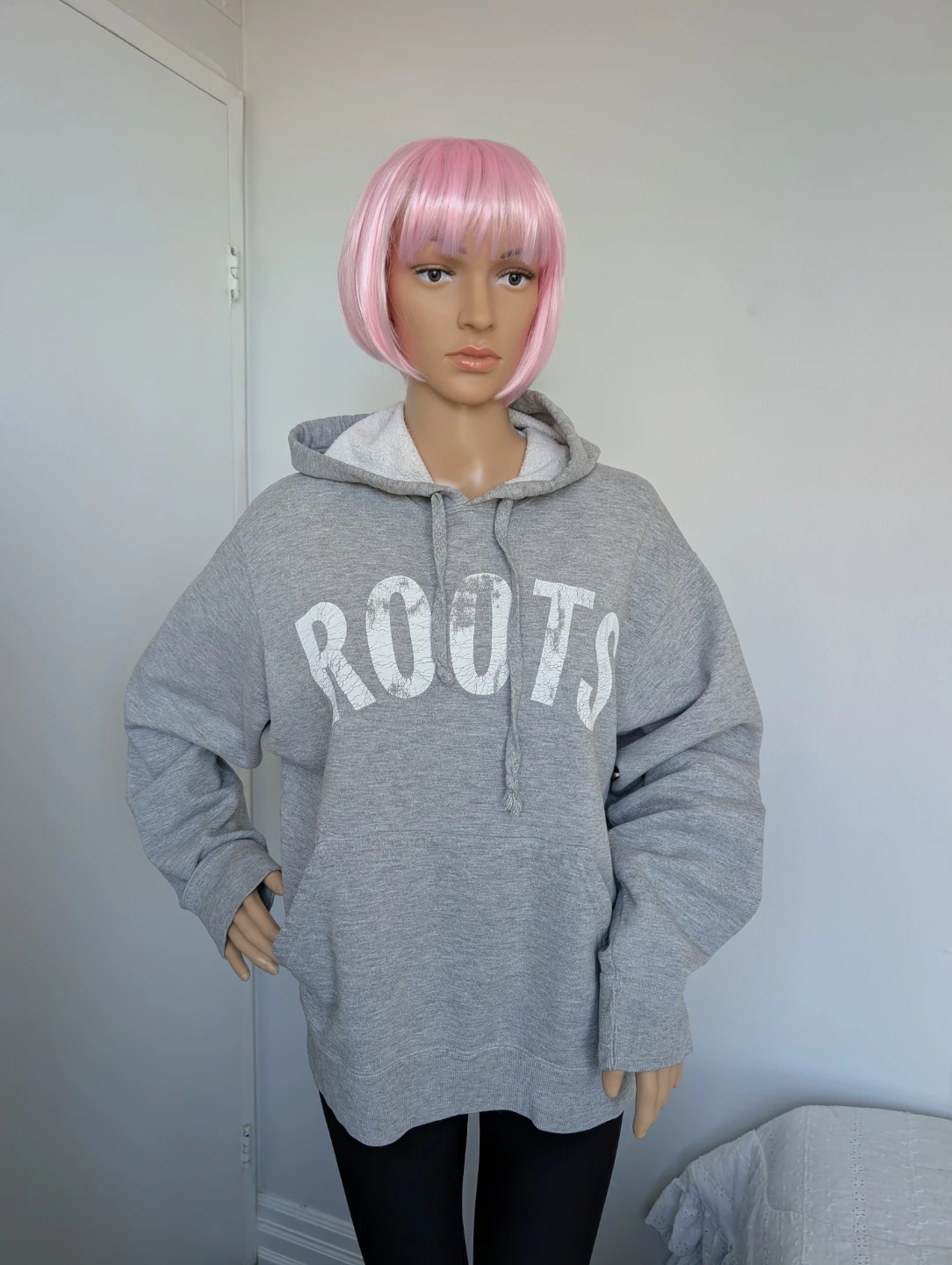 Vintage Roots Athletics Grey Hoodie