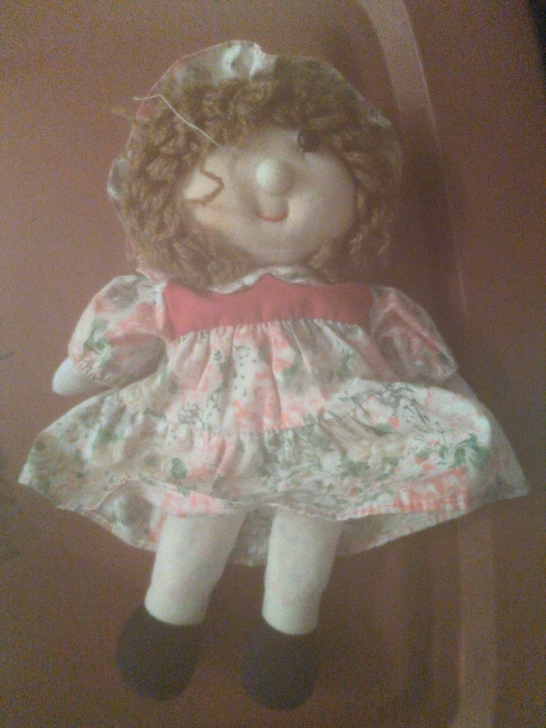 Vintage Fabric Rag Doll