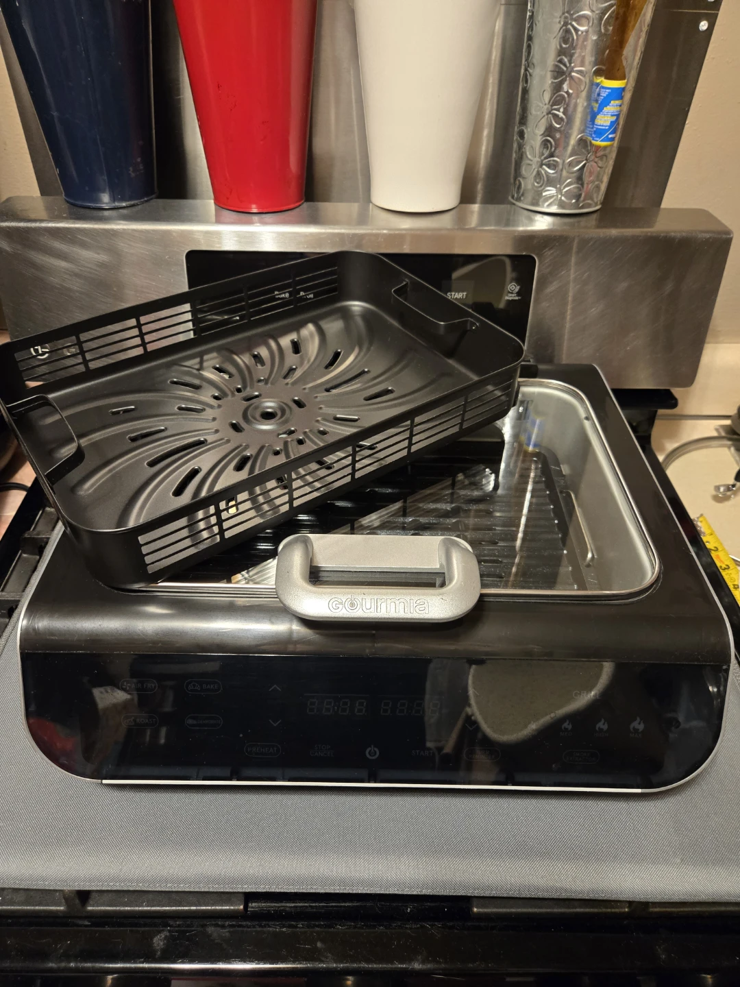 Gourmia Air Fry Smokeless Grill GGA2100 - photo 3