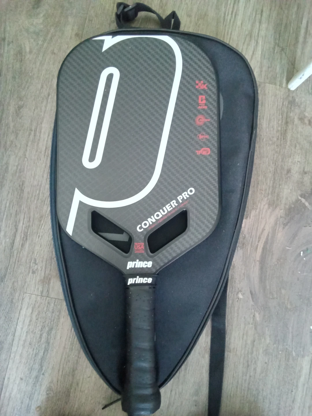 Prince Conquer Pro Pickleball Paddle with Cover