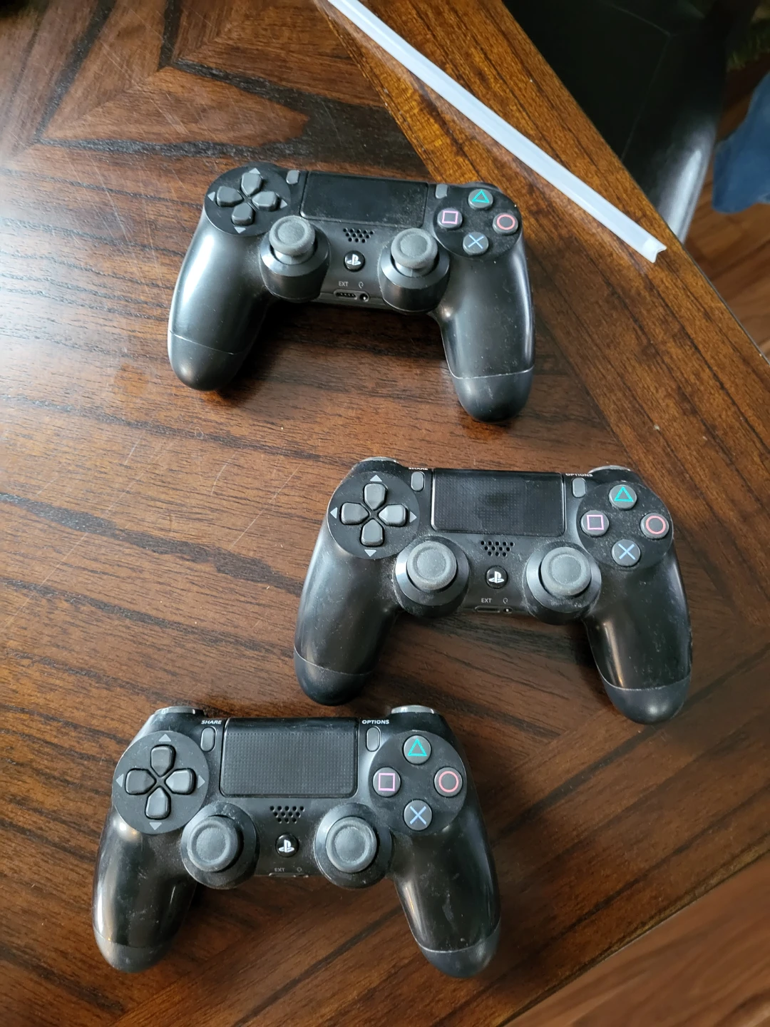 Three Sony DualShock 4 Controllers  $19 each or all for $45