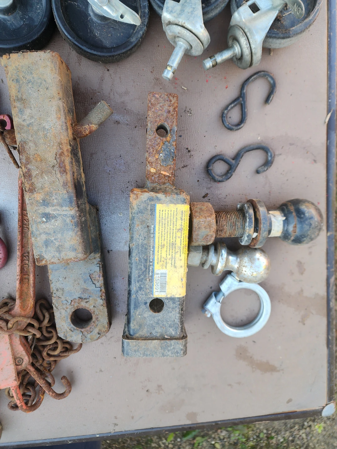 Assorted Hardware and Trailer Parts Lot - photo 4