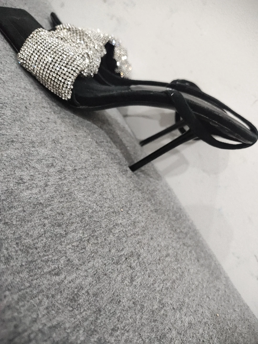 Alexander Wang Crystal Embellished Heels - photo 2