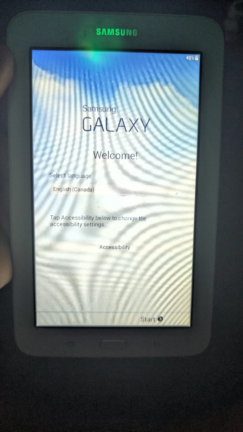 Samsung Galaxy Tab E lite