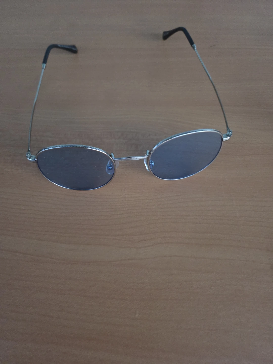 Silver Rimmed Round Sunglasses - photo 4