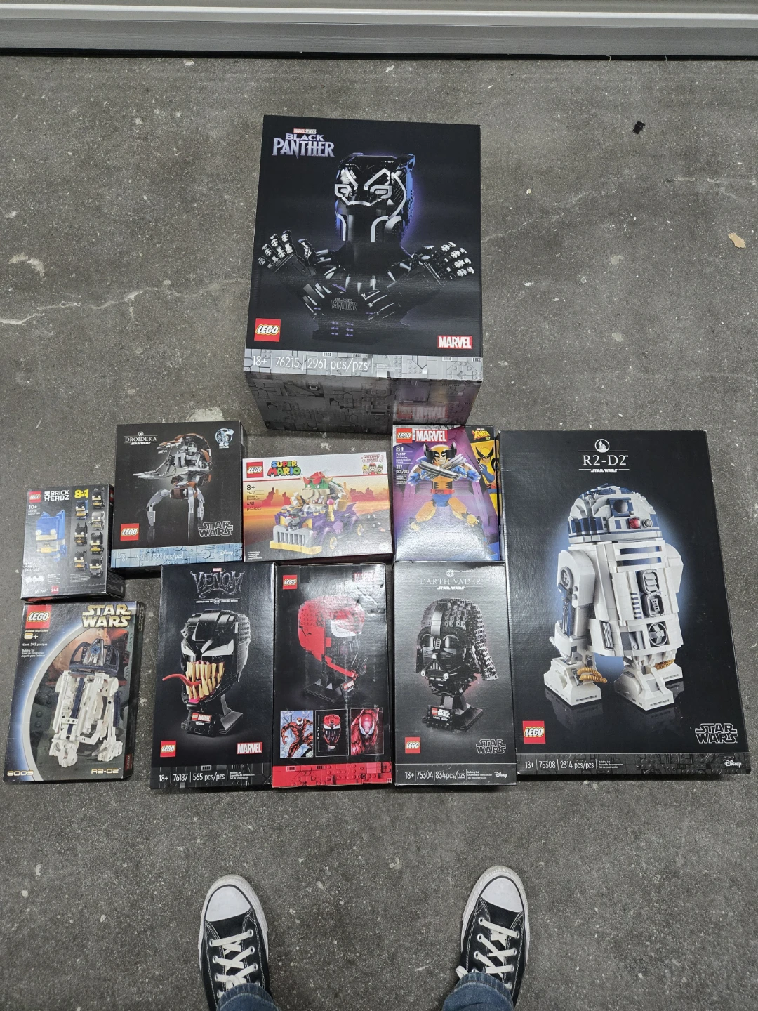 Collection of 9 LEGO Sets